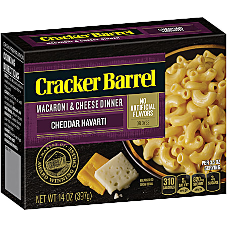 Betty Crocker 14 oz Cheddar Havarti Macaroni & Cheese Dinner