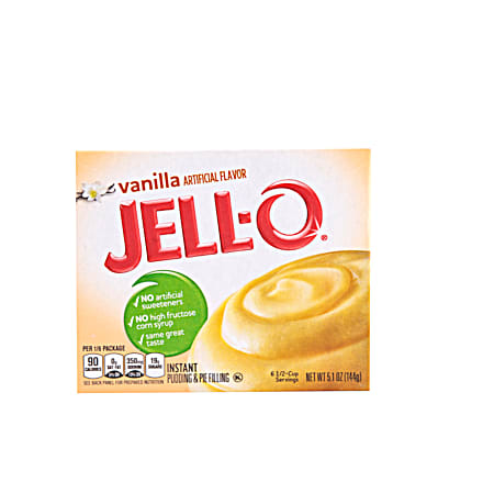 JELL-O Instant Vanilla Pudding & Pie Filling Mix