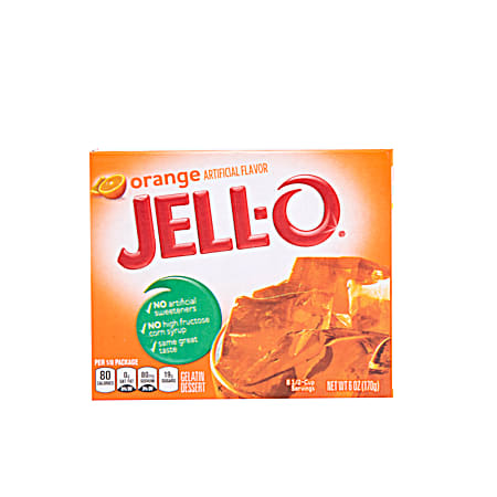 JELL-O Orange Gelatin Dessert