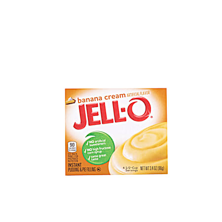 JELL-O Instant Banana Cream Pudding & Pie Filling Mix
