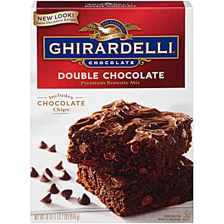 Double Chocolate Premium Brownie Mix - 18 oz.