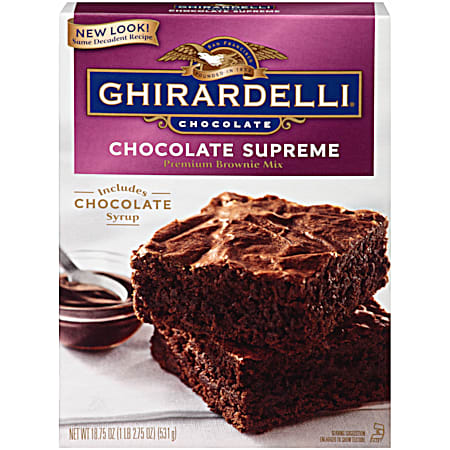 Chocolate Supreme Brownie - 18.75 oz.
