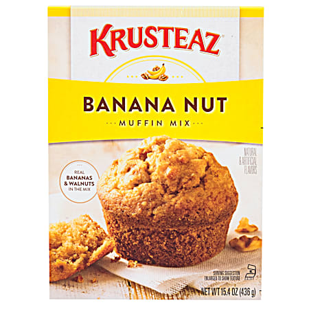 KRUSTEAZ 15.4 oz Banana Nut Muffin Mix