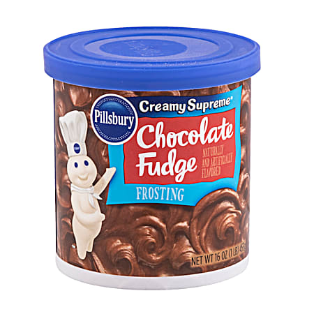 Pillsbury Creamy Supreme 16 oz Chocolate Fudge Frosting