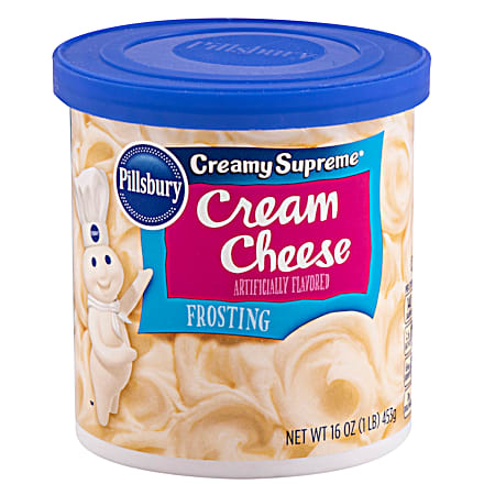 Pillsbury Creamy Supreme 16 oz Cream Cheese Frosting