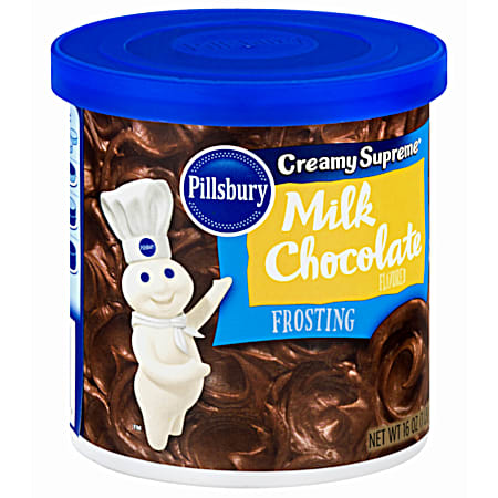 Creamy Supreme 16 oz Milk Chocolate Frosting