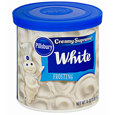 Creamy Supreme 16 oz White Frosting