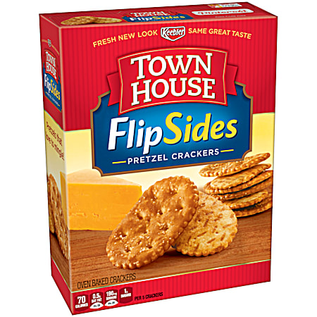 Town House Flip Sides Pretzel Crackers