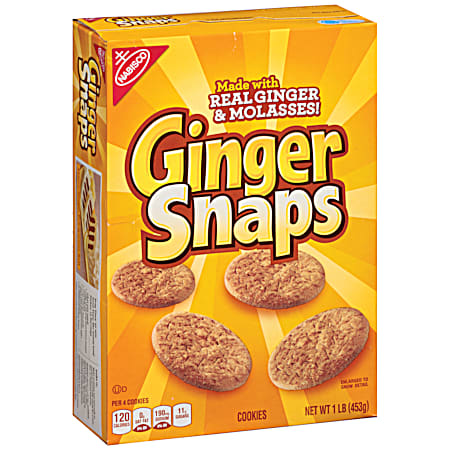 16 oz Ginger Snap Cookies