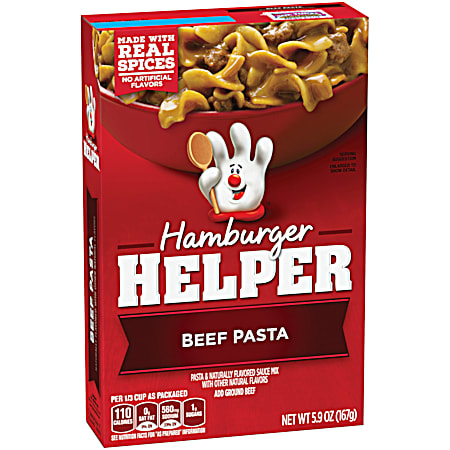 HAMBURGER HELPER Beef Pasta 5.9 oz Dry Meal Kit