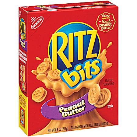 8.8 oz Peanut Butter Ritz Bits Crackers