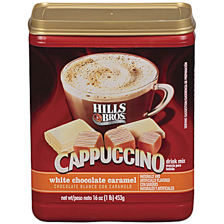 16 oz White Chocolate Caramel Cappuccino Drink Mix