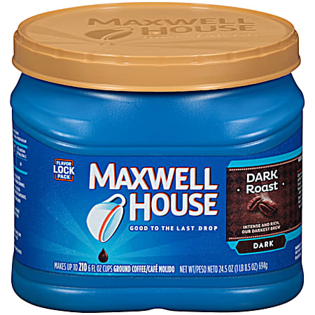 MAXWELL HOUSE 24.5 Oz Dark Roast Ground Coffee