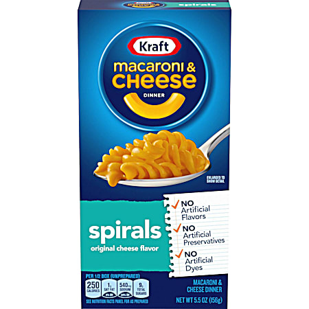Macaroni & Cheese Spirals - 5.5 oz.