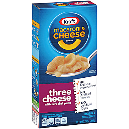 Macaroni & Cheese 3 Cheese - 7.25 oz.