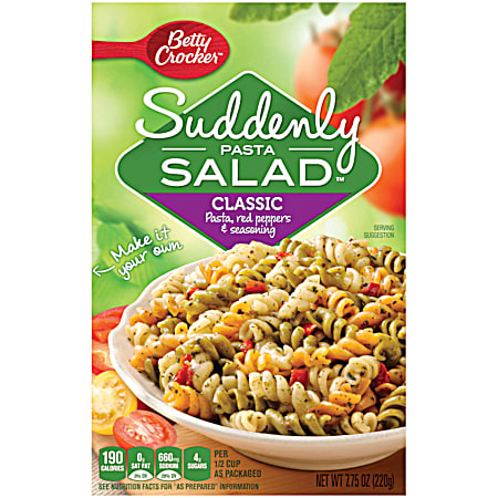 Betty Crocker 7.75 oz Suddenly Salad Classic Pasta Kit