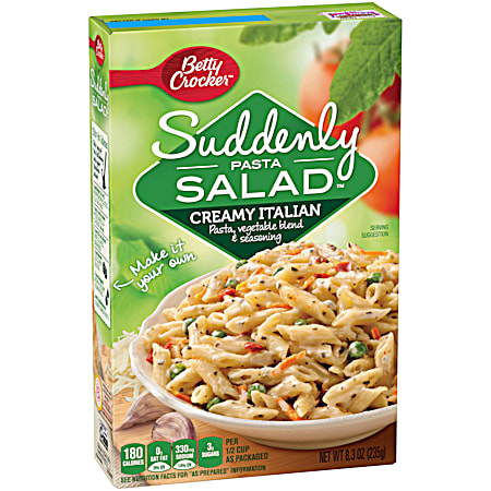 Betty Crocker 8.3 oz Suddenly Salad Creamy Italian Pasta Kit