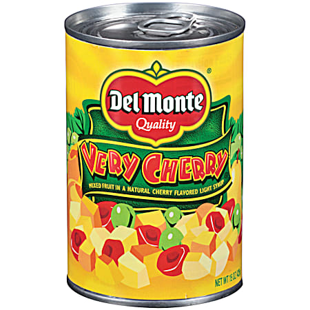 Del Monte 15 oz Very Cherry Mixed Fruit in a Natural Cherry-Flavored Light Syrup