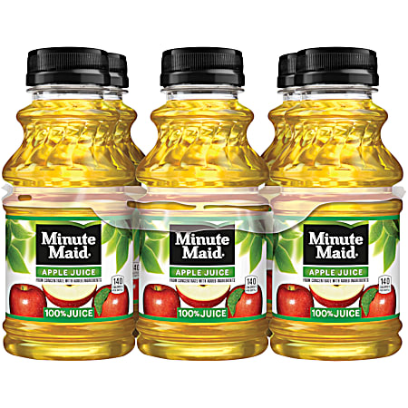 Minute Maid 100% Apple Juice - 6 pk