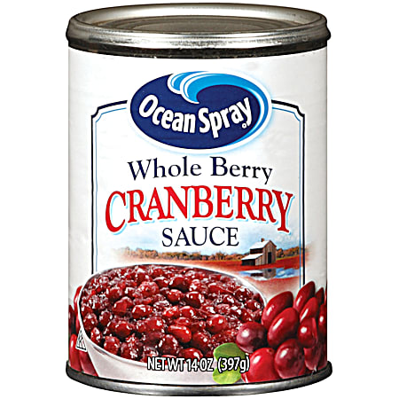 Ocean Spray 14 oz Whole Berry Cranberry Sauce