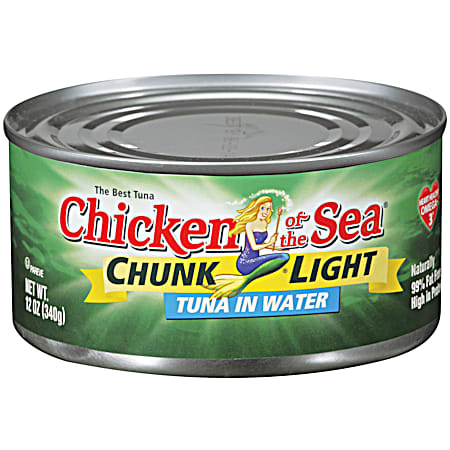 CHICKEN OF THE SEA Chunk Light Tuna in Water