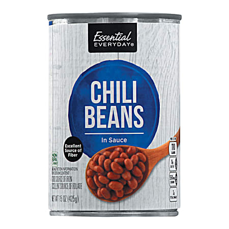 Essential EVERYDAY 15 oz Chili Beans in Sauce