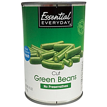 Essential EVERYDAY 14.5 oz Cut Green Beans