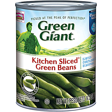 Kitchen Sliced Green Beans - 14.5 Oz