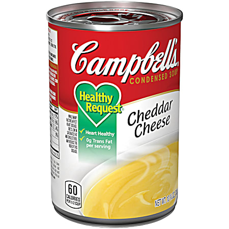 Campbell's 10.75 oz Healthy Request Cheddar Cheese Condensed Soup