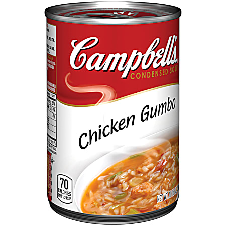 Campbell's 10.5 oz Chicken Gumbo Condensed Soup