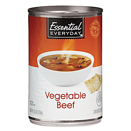 Essential EVERYDAY 10.5 oz Vegetable Beef Condensed Soup