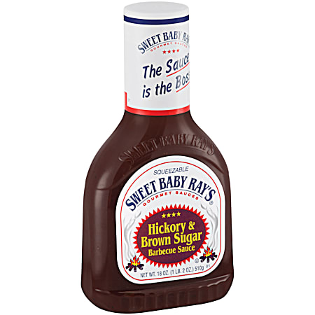 SWEET BABY RAY'S 18 oz Hickory & Brown Sugar Barbecue Sauce