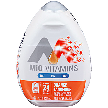 Vitamins 1.62 oz Orange Tangerine Zero Calorie Liquid Water Enhancer