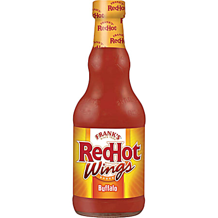 FRANK'S RedHot Wings 12 oz Buffalo Wings Sauce