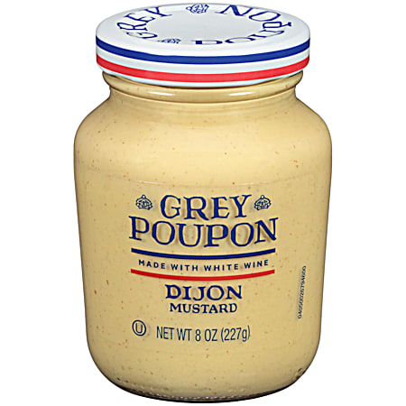 GREY POUPON 8 oz Dijon Mustard