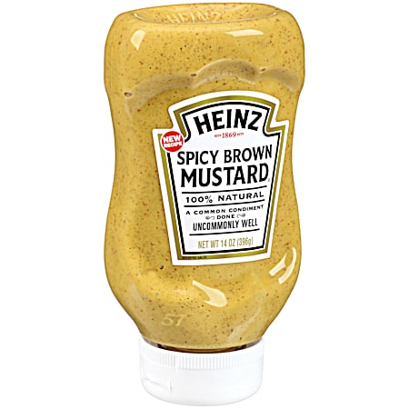 Heinz 14 oz Spicy Brown Mustard