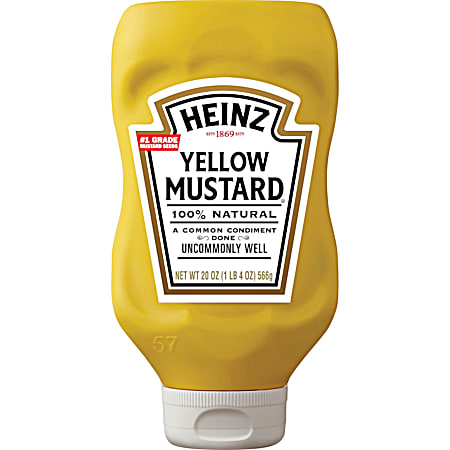 Heinz 20 oz Yellow Mustard