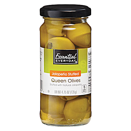 Essential EVERYDAY 4.75 oz Jalapeno-Stuffed Green Olives