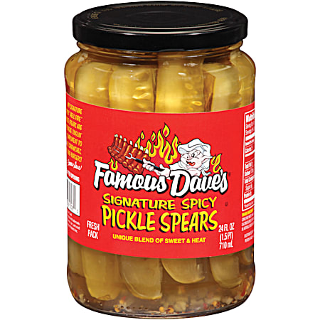 24 oz Signature Spicy Pickle Spears