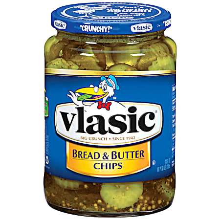 Vlasic 24 oz Bread & Butter Pickle Chips