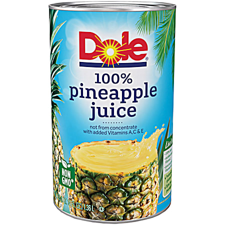 46 oz 100% Pineapple Juice