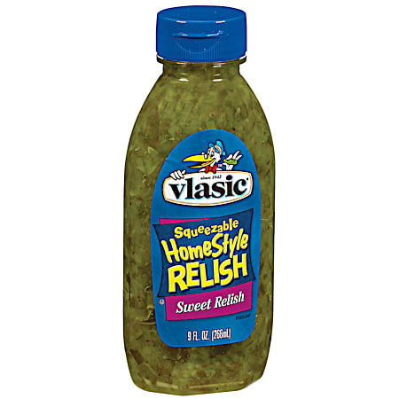 Vlasic 9 oz Squeezable Homestyle Sweet Pickle Relish