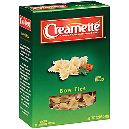 Creamette 12 oz Bow Ties Noodles