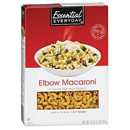 Essential EVERYDAY 16 oz Elbow Macaroni Pasta