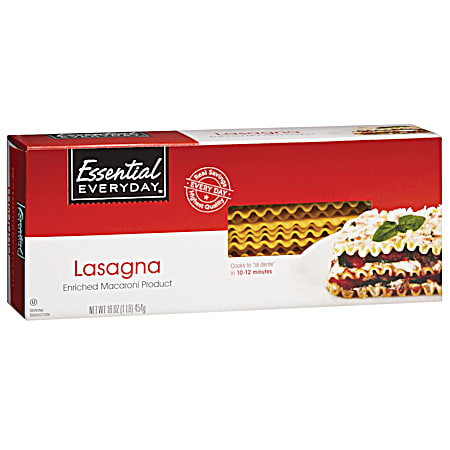 Essential EVERYDAY 16 oz Lasagna Pasta