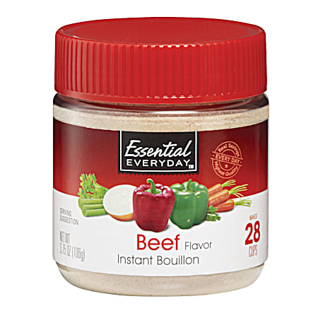 Essential EVERYDAY 3.75 oz Beef Flavor Instant Bouillon Powder