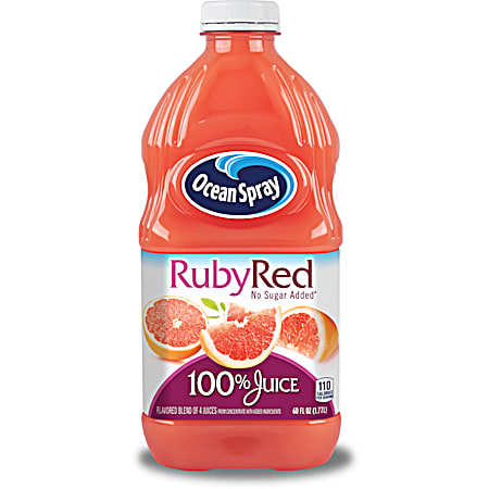Ocean Spray 60 oz 100% Ruby Red Grapefruit Blend Juice