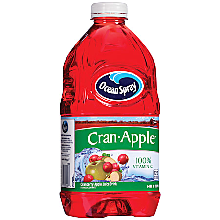 Ocean Spray 64 oz Cran-Apple Cocktail Juice