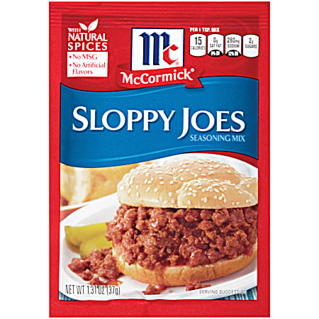 McCormick 1.31 oz Sloppy Joe Seasoning Mix