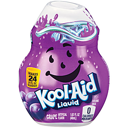 Kool Aid Liquid 1.62 oz Grape Zero Calorie Water Enhancer
